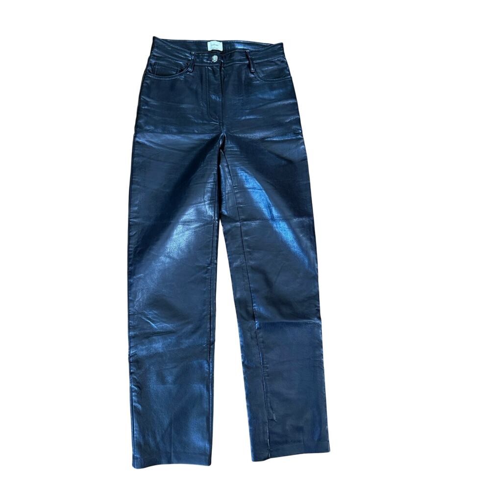 Wilfred‎ Aritzia butter soft black faux leather pants